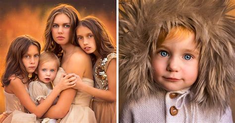 Mãe de 11 filhos cria fotos pra lá de comoventes com a família / Incrível