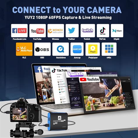 GAOZHOU Capture Card for OBS Twitch Game Live Streaming and India | Ubuy