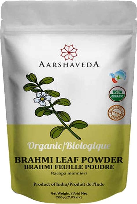 Buy VED TATTVA ORGANIC BRAHMI POWDER 200 GMS (PACK OF 5) Online & Get ...