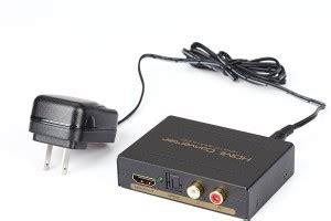 Axcess HDMI Audio Extractor Splitter HDMI to HDMI + SPDIF RCA Stereo L ...