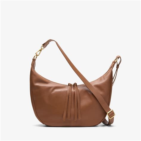 Borsa a tracolla in pelle marrone da donna Willow Moon | Clarks
