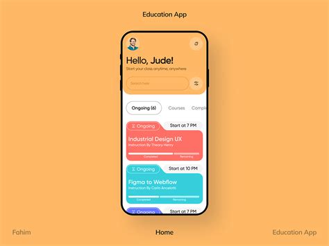 Education Mobile App :: Behance