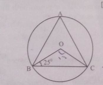que, . HOW ANGLE BAC IS EQUAL TO HALF OF ANDLE BOC. please it is a ...
