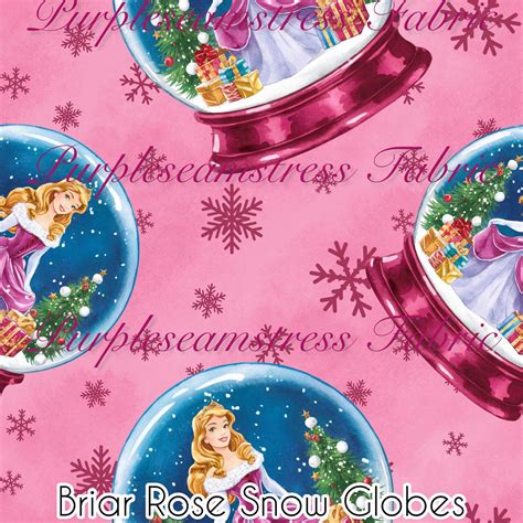 Briar Rose Snow Globes – Purpleseamstress Fabric