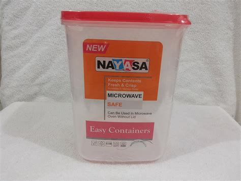 Buy Nayasa Plastic Easy Container, 4.5 Litres Online at Low Prices in ...