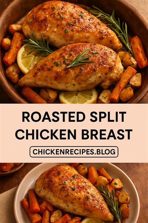 Roasted Split Chicken Breast: Juicy, Crispy & Easy Oven Favorite ...