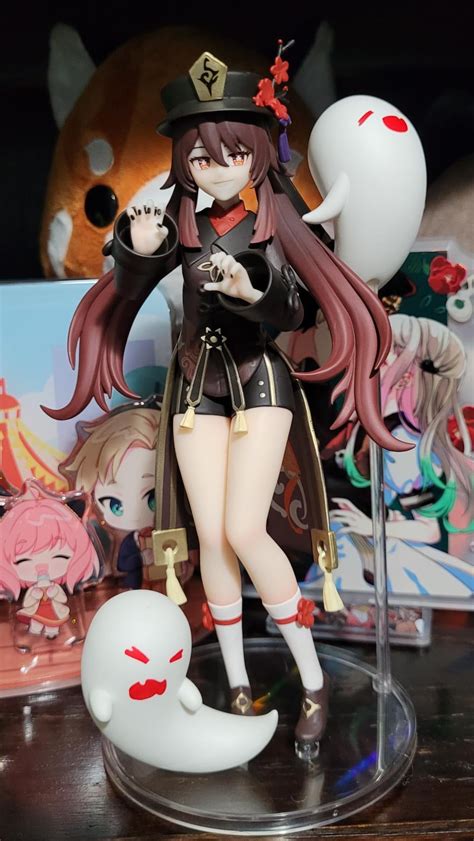 My Hu Tao figure finally arrived, and she is looking quite devilish ...