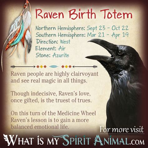Raven spirit animal – Artofit