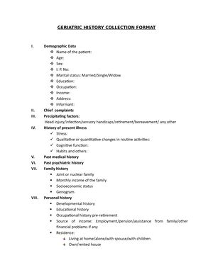 Case Study OR Case Presentation Format in Psychiatric Nursing - CASE ...