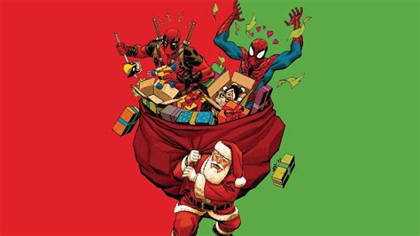 [100+] Fondos de fotos de Marvel Navidad | Wallpapers.com