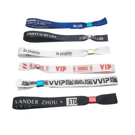Wrist Bands - Fabric Wristbands Manufacturer from Chennai