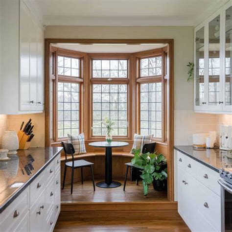 12+ Bay Window Kitchen Nook Ideas That Will Steal Your Heart