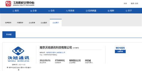 热烈祝贺南京沃旭通讯科技有限公司新四板挂牌上市！