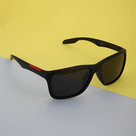 Carlton London Square Uv Protected Rectangle Sunglasses For Men ...