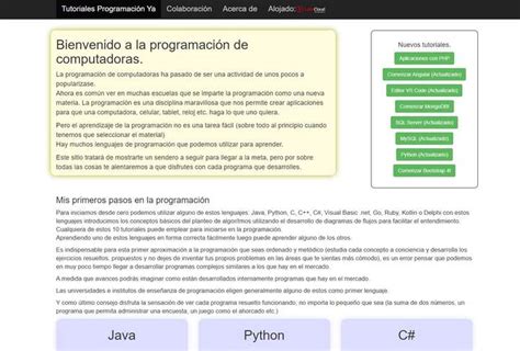 Tutorial De Programacion 的图像结果