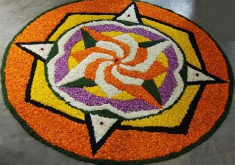 Best Onam Pookalam Designs - Photos,Images,Gallery - 28363