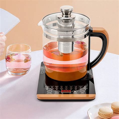 Banborba 18 Smart Menu Electric Glass Kettle with Temperature India | Ubuy