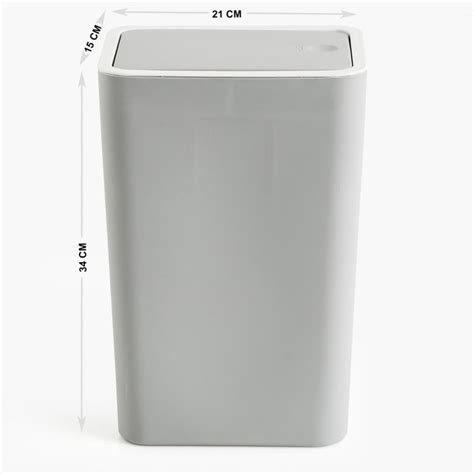 Buy Sedona Elissa Solid Polypropylene Push Bin : 21 cm x 15 cm x 34 cm ...