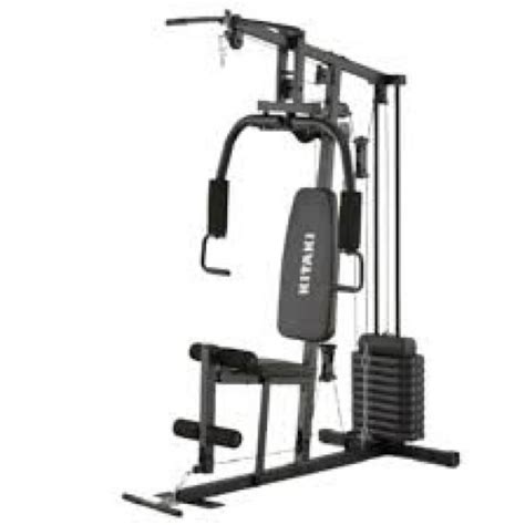 Kitaki Home Gym Round Hands (60 Kg. P.V.C. Plates Included) – Sportswing.in