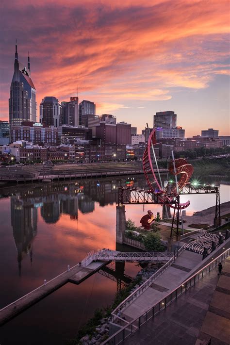 Sunset Parthenon Nashville Tn