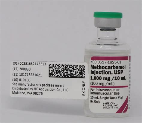METHOCARBAMOL (HF Acquisition Co LLC, DBA HealthFirst): FDA Package Insert