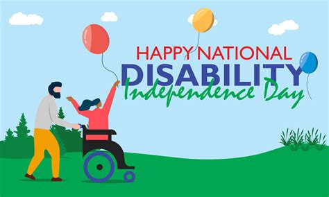 National Disability Independence Day. Holiday concept. Template for ...