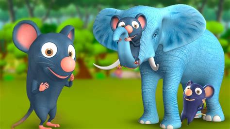 யானை மற்றும் எலியின் நட்பு தமிழ் கதை - Elephant and Rat's Friendship 3D ...
