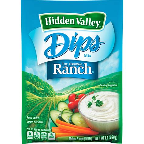 Hidden Valley Original Ranch Dips Mix Packet 1 oz | Shipt