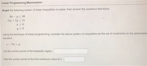 Linear Equations Maximization 的图像结果