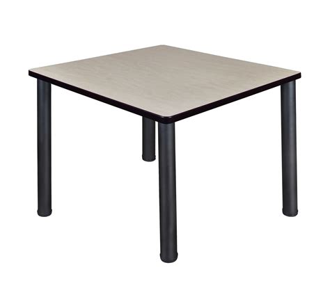 Regency 36" Square Table with Black Post Legs - Walmart.com - Walmart.com