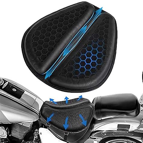 STHIRA Motocycle Seat Cushion Gel Seat For Bike,Detachable Cycle Seat ...