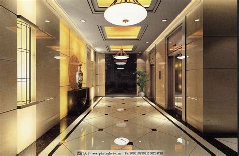 福建省中商华泰境外就业服务有限公司电梯厅图片_产品模型_模型贴图-图行天下素材网