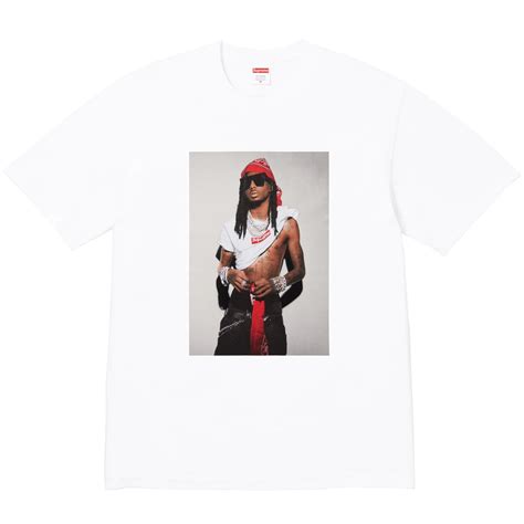 Supreme Playboi Carti Tee White - Pełna rozmiarówka - HYPESOLE
