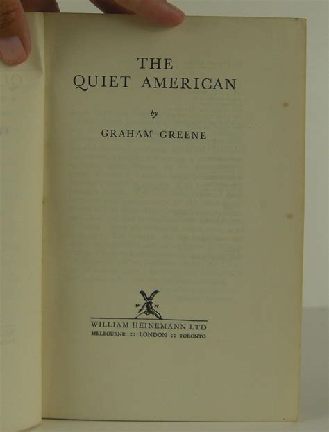 The Quiet American | Graham Greene | 1st Edition