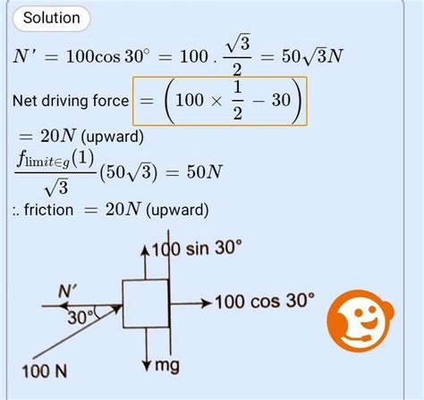 A force of 100N stops by 18N moving with a velocity of 20ms^(-1).The ...