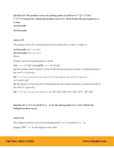 Image result for Class 12 Maths Vector Algebra Examples