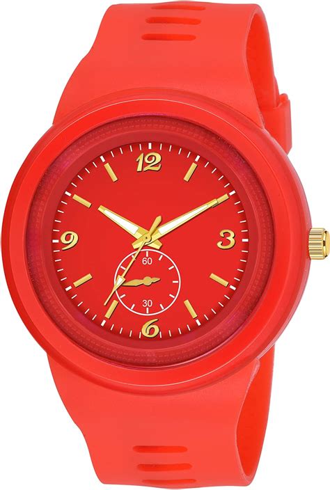 Buy ON TIME OCTUS Analog Boy's and Men's Watch MN-103 (Red Dial Red ...