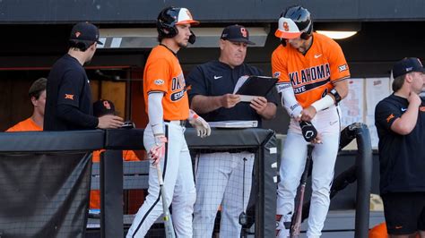 Oklahoma State Baseball's Regional Site, Matchups Revealed