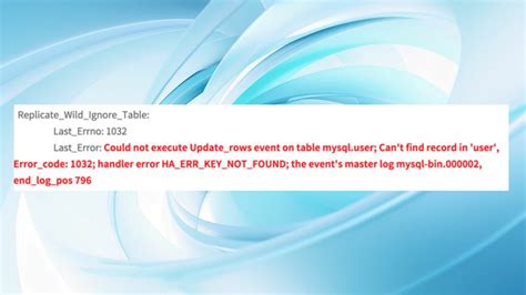 Image result for How to Remove Error 1932 On MySQL Server