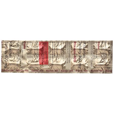 Rixmin-400 - Strip of 10 Tablets : Amazon.in: Health & Personal Care