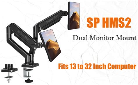 Softline Pro SP HMS2 Dual Monitor Arms