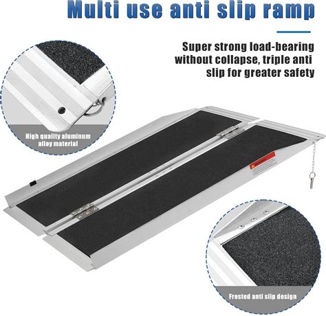 YMINCGGM Wheelchair Ramps 3FT, Portable Aluminum Folding India | Ubuy