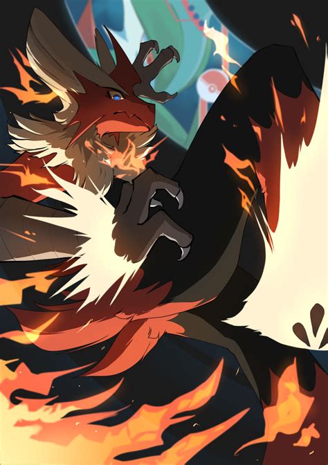 +PKMN+ Mega Blaziken by Kaocalyn on DeviantArt