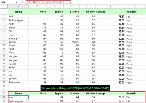 Image result for Basic Excel Filter Table