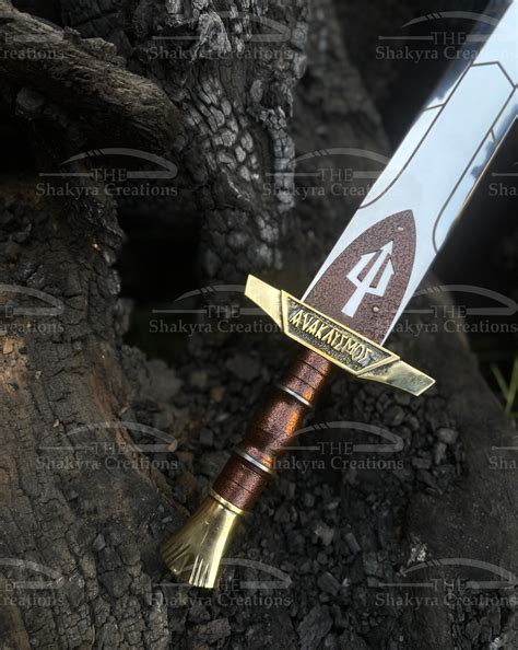 Percy Jackson Riptide Sword - Anaklusmos Carbon Steel Replica | Perfect ...