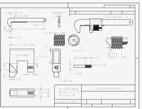 Pro/E Drawings