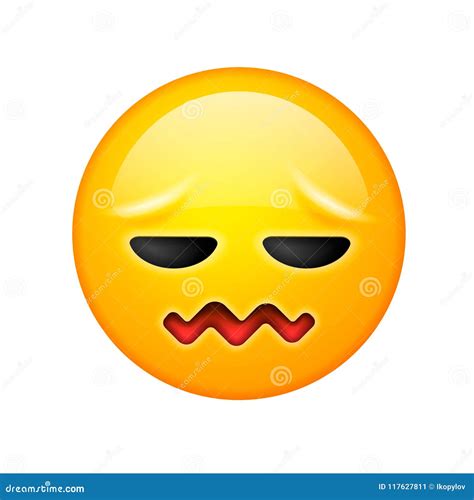 Emoji, Frustrated Icon. Simple Line, Outline Vector Of Cartoon Face Icons For Ui And Ux, Website ...
