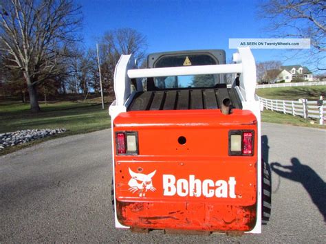 2007 Bobcat S185 Turbo / Gold Pkg With Cab - Heat - Air & Pwr Bobtach ...