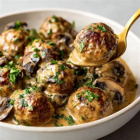 Crockpot Meatball Stroganoff Recipe - Easy & Creamy Delight