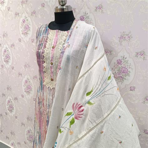 Multi Coloured unique print Concept - Cortia Neck botton highlights ...